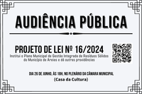 Audiência Pública PL 16/2024